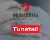 Tunstall lahjoittaa 500 euroa Muistiliitolle